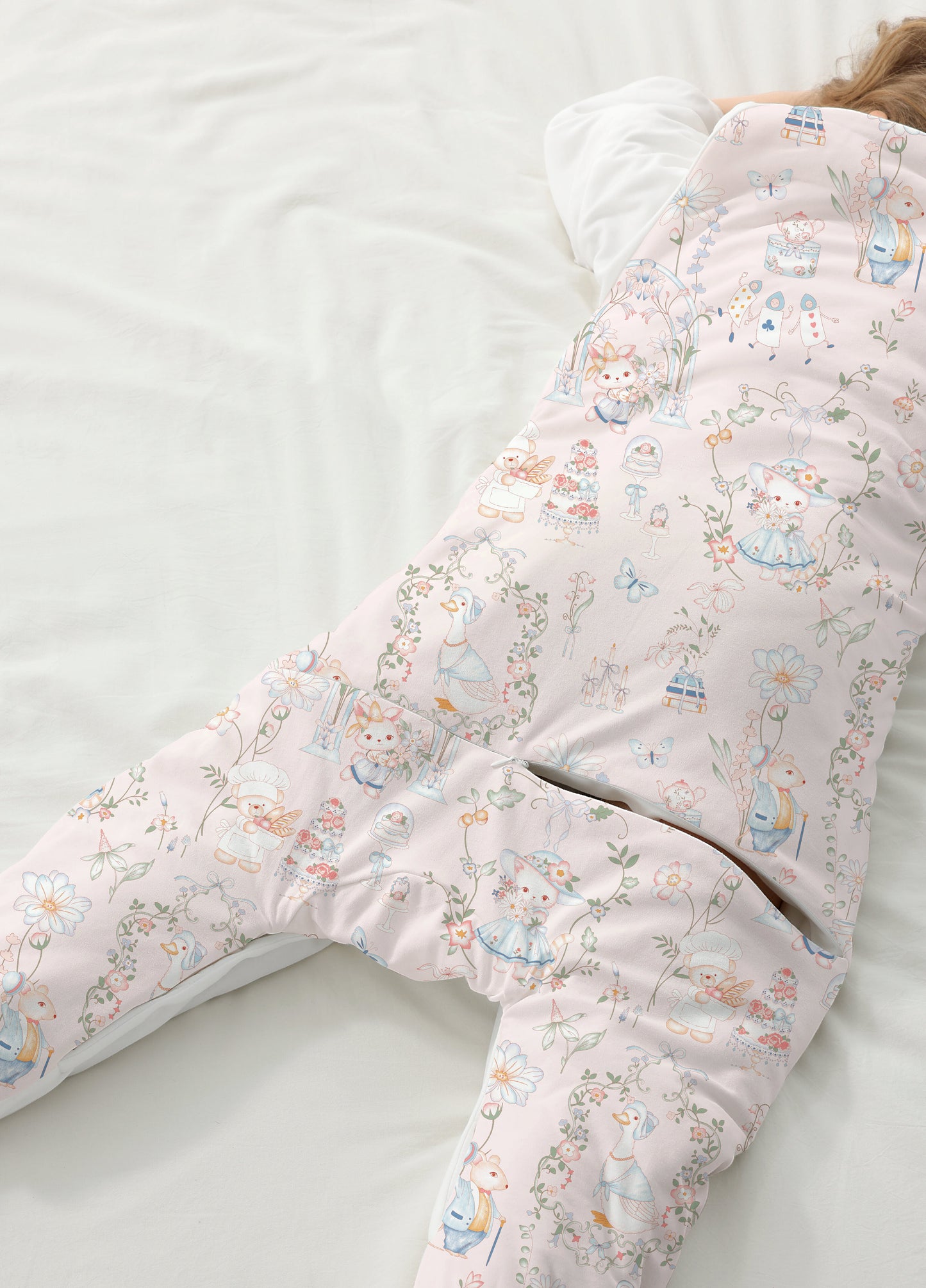Bamboe en Wol Slaapzak met Benen | 1.5TOG | 3-5j