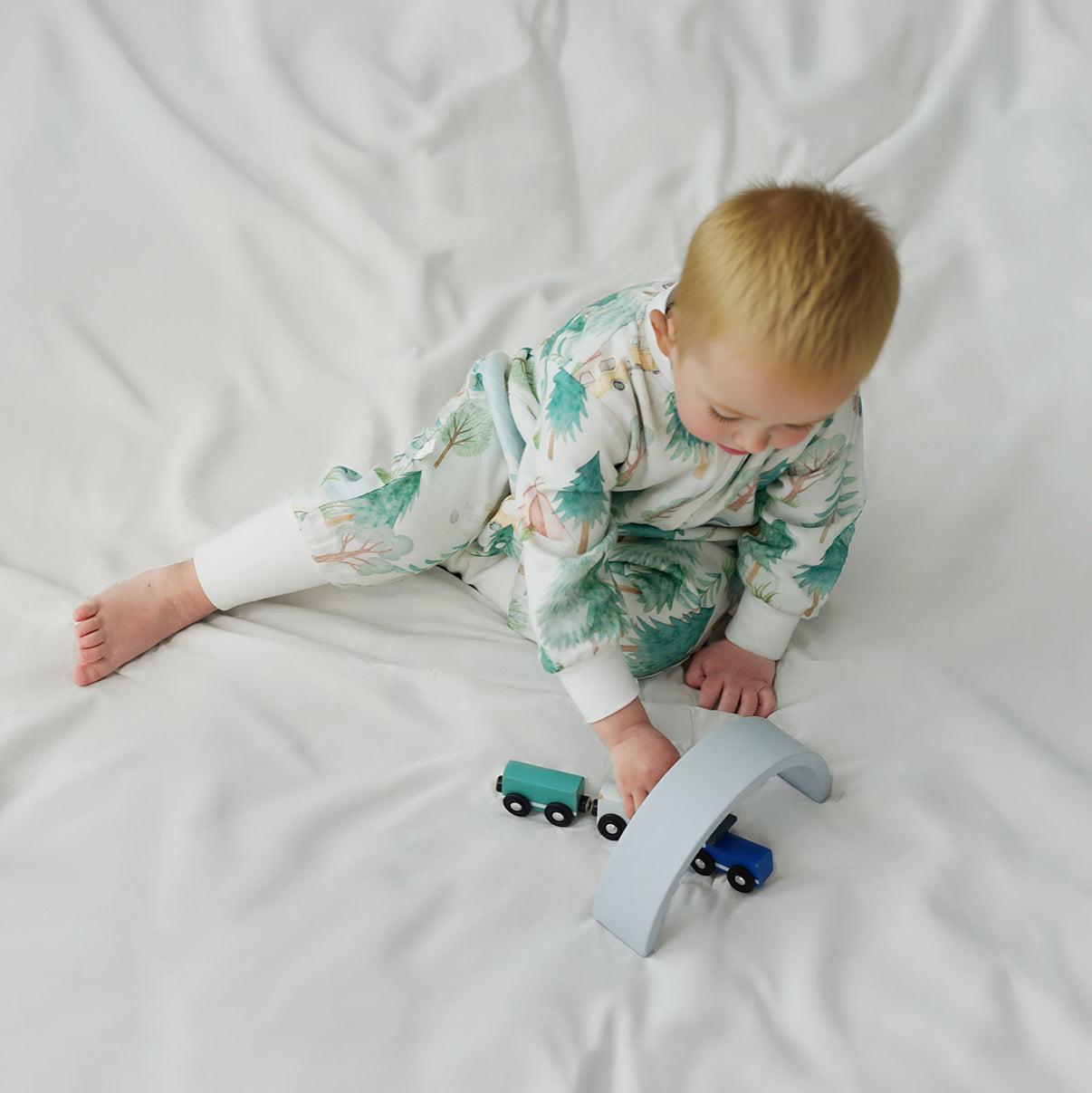 Lite Bamboe Slaapzak met Benen | Into the Woods | 1.0 TOG