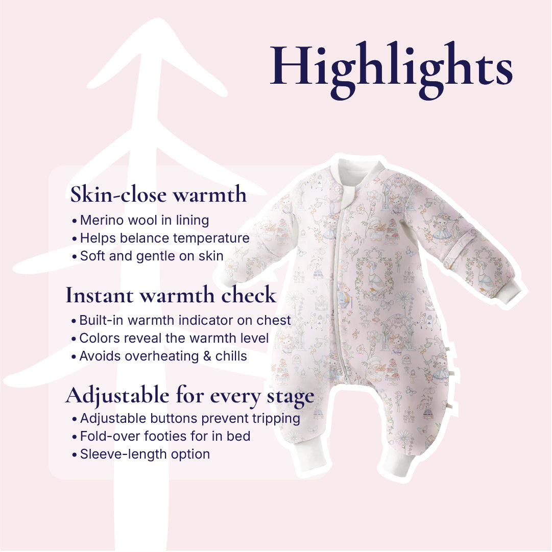 vosbos-bamboo-wool-sleepsuit-dream-banquet-highlight
