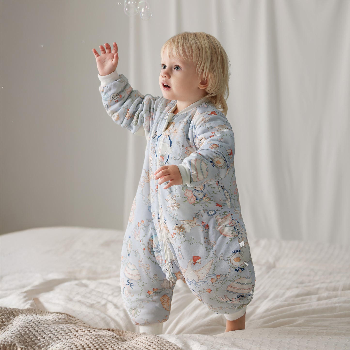 Bamboo and Wool Sleeping Suit | Dream Castle | 3.5TOG