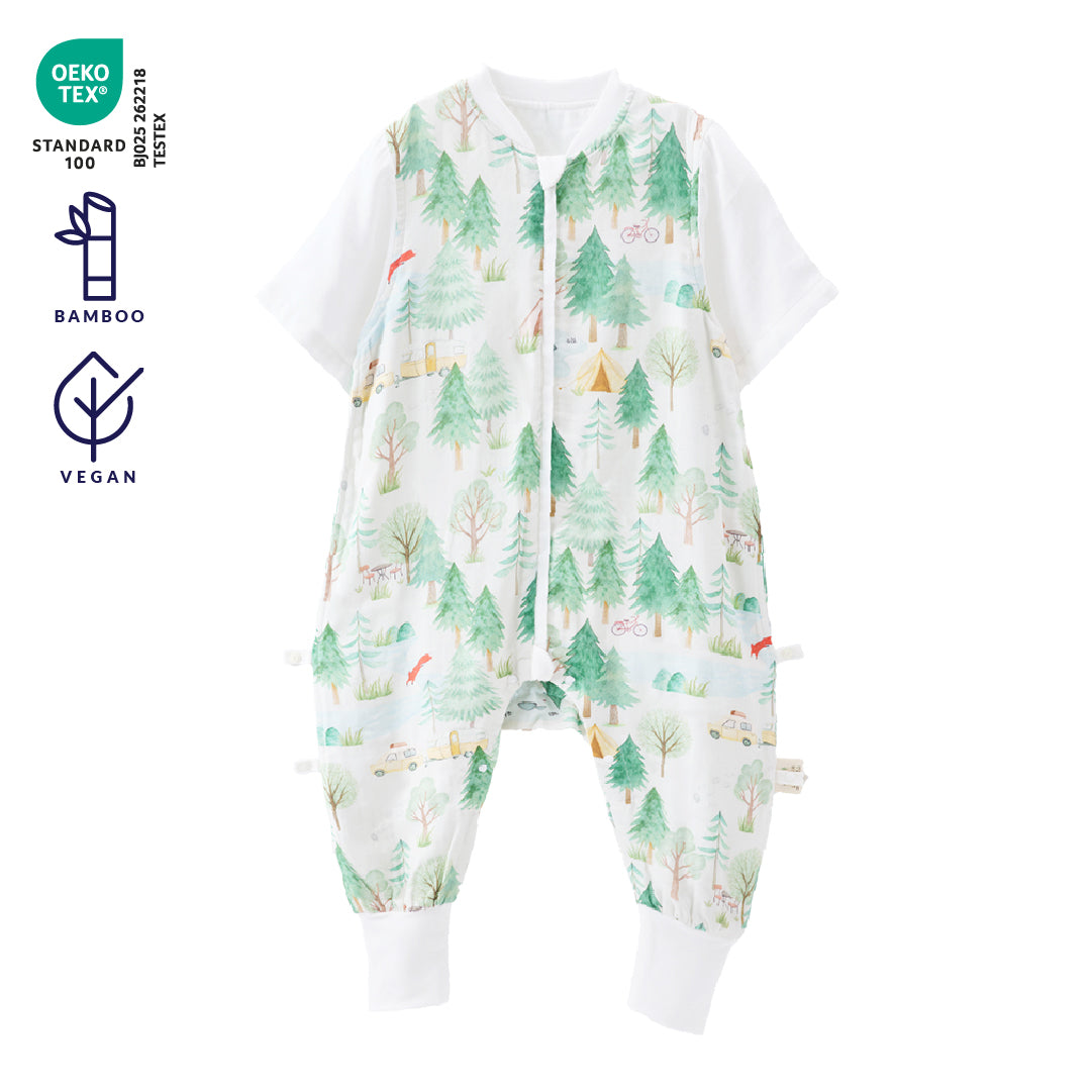 Lite Bamboo Sleep Suit | Into the Woods | 0.5TOG