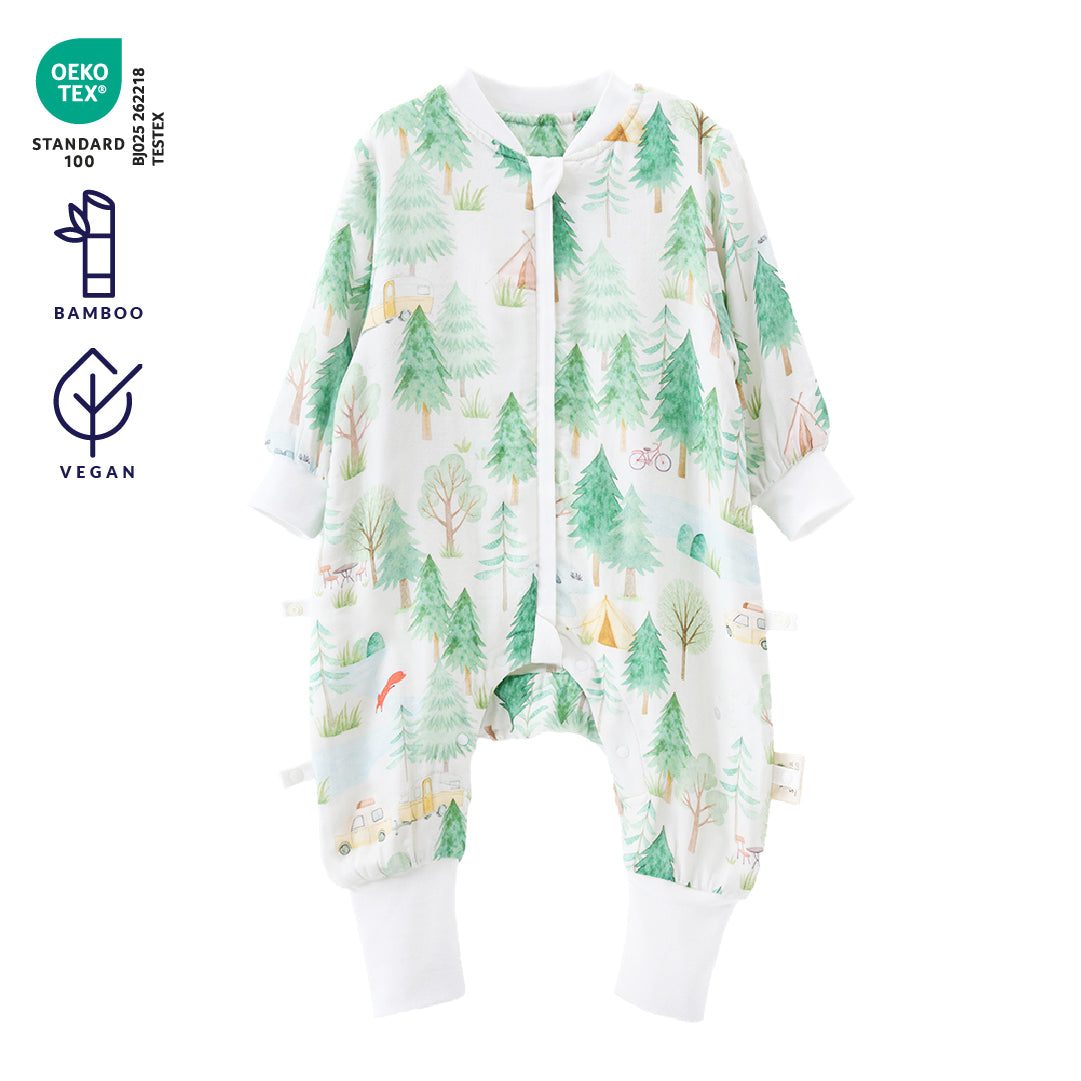 Lite Bamboo Sleep Suit | Into the Woods | 1.0TOG
