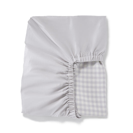 Cooling Ramie Fitted Sheet | Forest Grey